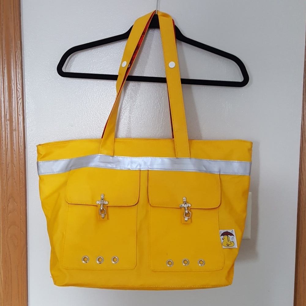 Yellow Diaper Bag Tote